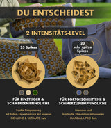 Calm Elephant bietet Akupressurmatten für Einsteiger und Fortgeschrittene