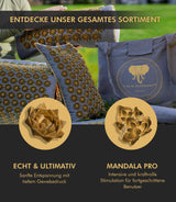 Entdecke das Sortiment: ECHT & ULTIMATIV Kissen, MANDALA PRO für intensive Entspannung und stilvolles Design.