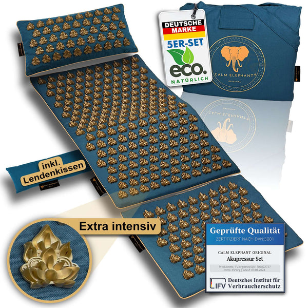 Calm Elephant - Premium Akupressurmatte Intensiv - Produktbild