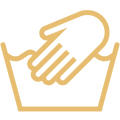 hygienisch waschbar