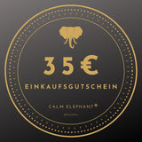 35 Euro Einkaufsgutschein für den CALM ELEPHANT Store